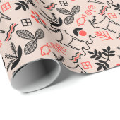 ウクライナスタイル国家様式 ラッピングペーパー (ロールコーナー)