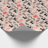 ウクライナスタイル国家様式 ラッピングペーパー (角)