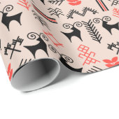 ウクライナスタイル国家様式 ラッピングペーパー (ロールコーナー)