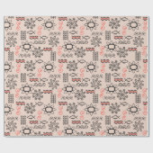 ウクライナスタイル国家様式 ラッピングペーパー (フラット)