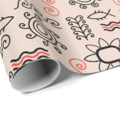 ウクライナスタイル国家様式 ラッピングペーパー (ロールコーナー)