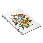 ウクライナスタイル花ノート ノートブック (右側)