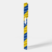 ウクライナストライプ青と黄インスパイア色エレガント Case-Mate iPhoneケース (裏面 / 右)