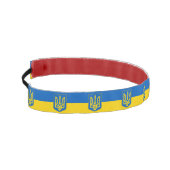 ウクライナスリップまたは滑ること国旗を持つ非ヘッドバンド アスレチックヘッドバンド (左)