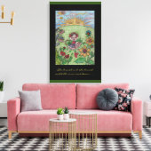 ウクライナダンサーフォークアート キャンバスプリント (インサイチュ (リビング))