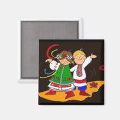 ウクライナダンス マグネット (正面/裏面)