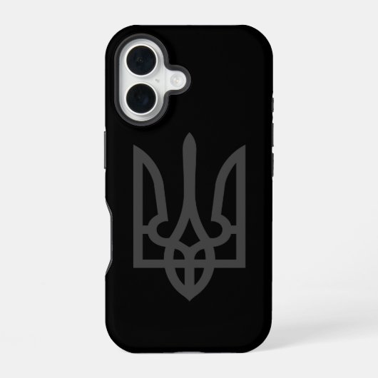 ウクライナトリズブ iPhone 16ケース (裏面)
