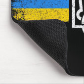 ウクライナトリデント – ウクライナ国旗の記号 マウスパッド (コーナー)