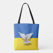 ウクライナトートバッグのサポート トートバッグ (裏面)