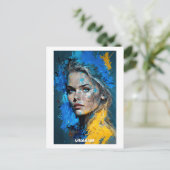 ウクライナハガキ – World of Women Collection ポストカード (スタンド正面)