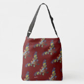 ウクライナハートアート クロスボディバッグ (裏面)