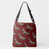 ウクライナハートアート クロスボディバッグ (正面)