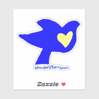 ウクライナハート シール