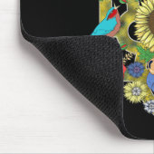 ウクライナバーズヒマワリトリサブヴィンテージウクライナV マウスパッド (コーナー)