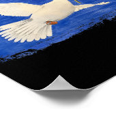 ウクライナヒマワリの平和ウクライナは機知に立つ ポスター (角)