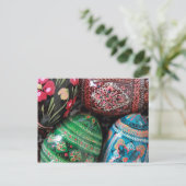 ウクライナピサンキー – イースターエッグ シーズンポストカード (スタンド正面)