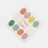 ウクライナピサンキ飾エッグハッピーイースター スタンダードランチョンナプキン (角)