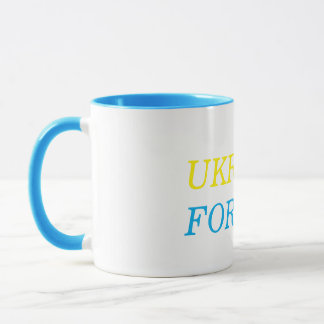ウクライナフォーエバーコーヒーマグ マグカップ