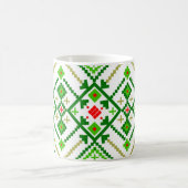 ウクライナフォークアインスパイアート コーヒーマグカップ (中央)