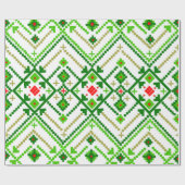 ウクライナフォークアインスパイアート ラッピングペーパー (フラット)