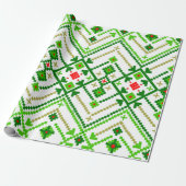 ウクライナフォークアインスパイアート ラッピングペーパー (アンロールド)