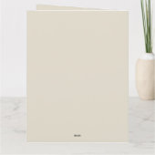 ウクライナフォークアートグリーティングカード カード (裏面)