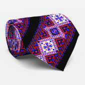 ウクライナフォーク民族刺縁どしゅの伝統 ネクタイ (ロール)