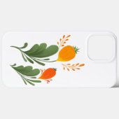 ウクライナフォーク花柄。ウクライナスタイル Case-Mate iPhoneケース (裏面 (横))