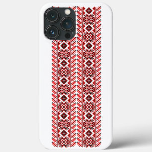 ウクライナフォーク花柄。ウクライナスタイル iPhone 13 PRO MAXケース