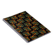 ウクライナフォーク花柄。ウクライナ ノートブック (右側)