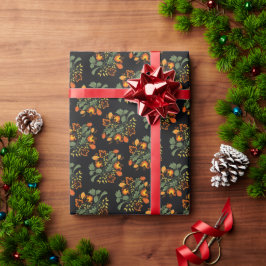 ウクライナフォーク花柄。ウクライナ ラッピングペーパー