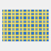 ウクライナブルーとイエロープライド ラッピングペーパーシート (正面2)