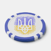 ウクライナヘラドライトリデントリズブ散乱星 ポーカーチップ (シングル)