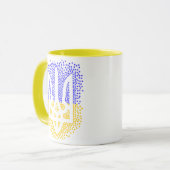 ウクライナヘラドライトリデントリズブ散乱星 マグカップ (正面左)