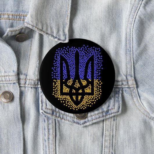 ウクライナヘラドライトリデントリズブ散乱星 缶バッジ (インサイチュ)