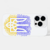 ウクライナヘラドライトリデントリズブ散乱星 Case-Mate iPhoneケース (裏面 (横))