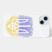 ウクライナヘラドライトリデントリズブ散乱星 Case-Mate iPhoneケース (裏面 (横))
