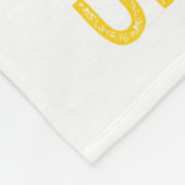 ウクライナベアウクライナマウンテンエッセンティのような戦い フリースブランケット (角)