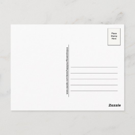 ウクライナボルシットハガキ ポストカード (裏面)