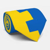 ウクライナモダンの業務提携、ウクライナ国旗 ネクタイ (ロール)