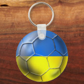 ウクライナユーロ2012とブラジル2014ワールドカップサッカー キーホルダー (正面)