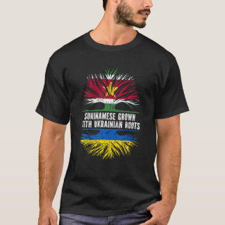 ウクライナルーツスリナムUkrで栽培されるスリナム Tシャツ
