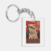 ウクライナロシアの2022年の侵略 キーホルダー (正面左)