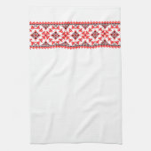 ウクライナヴィシュヴァンカデザインエプロン キッチンタオル (縦)