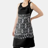 ウクライナヴィシュヴァンカ:民族オーナメント融合 エプロン (インサイチュ)