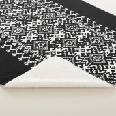 ウクライナヴィシュヴァンカ:民族オーナメント融合 シェルパブランケット (3/4)