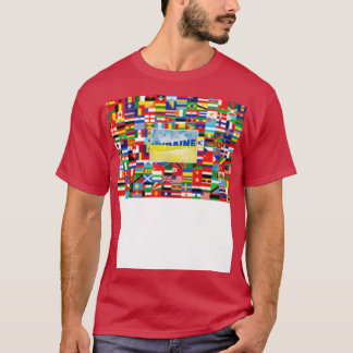 ウクライナヴィンテージスタイルレトロ土産1 Tシャツ