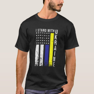 ウクライナヴィンテージ国旗、ウクライナ愛好家、ウクライナ共和国 Tシャツ