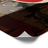 ウクライナヴィンテージ旅行ポスター ポスター (角)