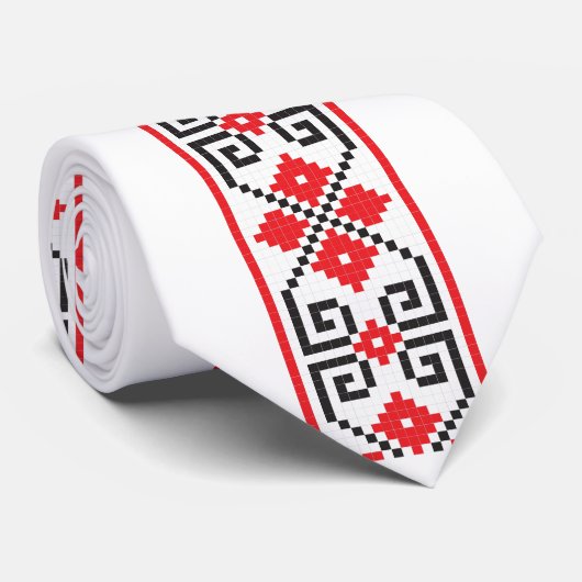 ウクライナ人のタイ ネクタイ (ロール)